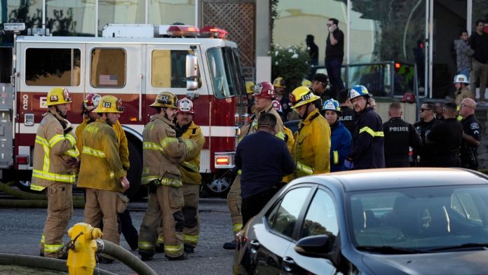 plane crashed in Southern California