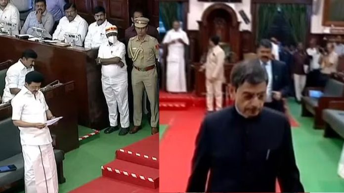 Tamil Nadu Governor Walks Out Over National Anthem Controversy in Assembly