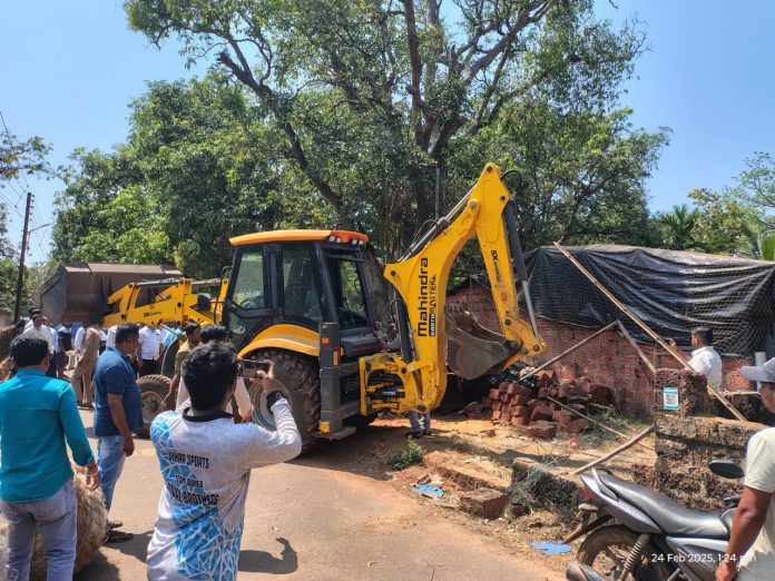 Maharashtra bulldozer action