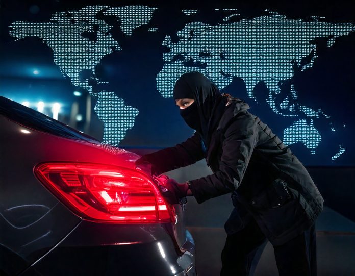 Stolen vehicles by country