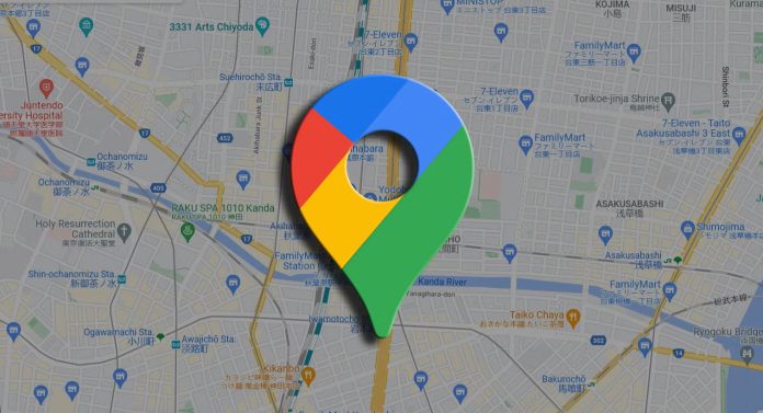 Google Maps features