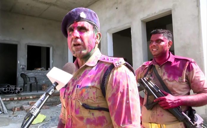 Holi celebration in UP