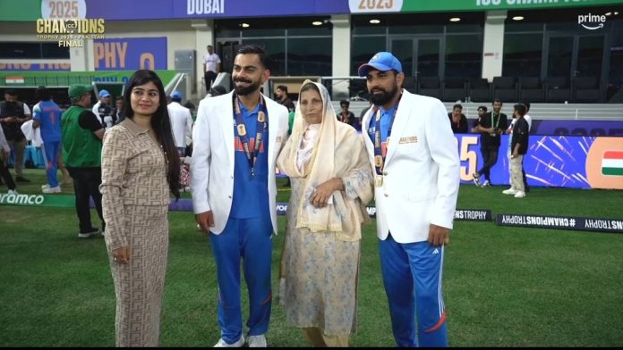Virat Kohli and Mohammed Shami viral moment