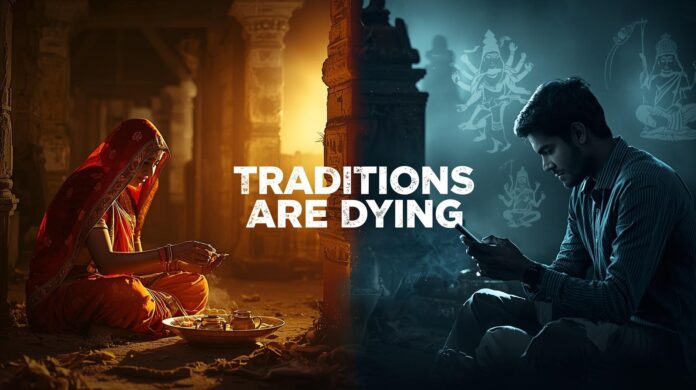 decline of Indian traditions