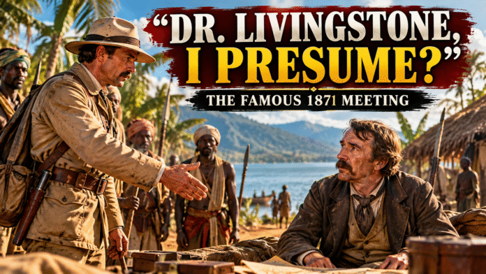 H. M. Stanley who found Dr. Livingstone H. M. Stanley who found Dr. Livingstone
