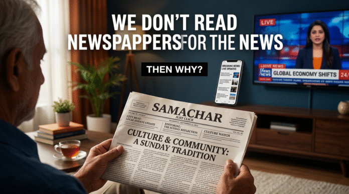 Newspaper Reading Newspaper Reading